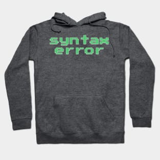 Syntax error Hoodie